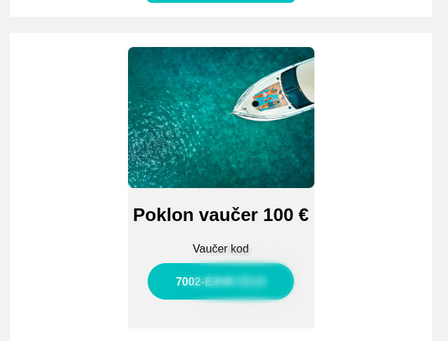 hotel Valamar vaučer popust 100 eura na rezervaciju poklon bon